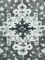 Uphome Vintage Bathroom Runner Rug Gray - Image 2