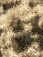 YUFANUHO Ultra Soft 4x6 Brown Area Rugs, Leopard Rug for Living Room - Image 2