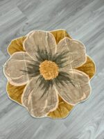 Westaden Flower Shaped Rug for Bedroom Kitchen Bathroom