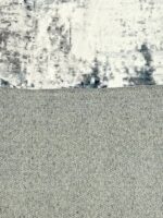 BRICHOEE Contemporary 4x6 ft Blue Abstract Area Rug - Image 5