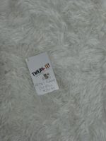 Rostyle 4x6 Fluffy Cream White Rugs - Image 3