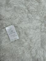 Rostyle 4x6 Fluffy Cream White Rugs - Image 4