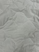 SheetWorld Quilted Fitted Round Crib Mattress Pad 42 x 42, Solid White, Made in USA - Image 2