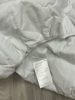 SheetWorld Quilted Fitted Round Crib Mattress Pad 42 x 42, Solid White, Made in USA - Image 4