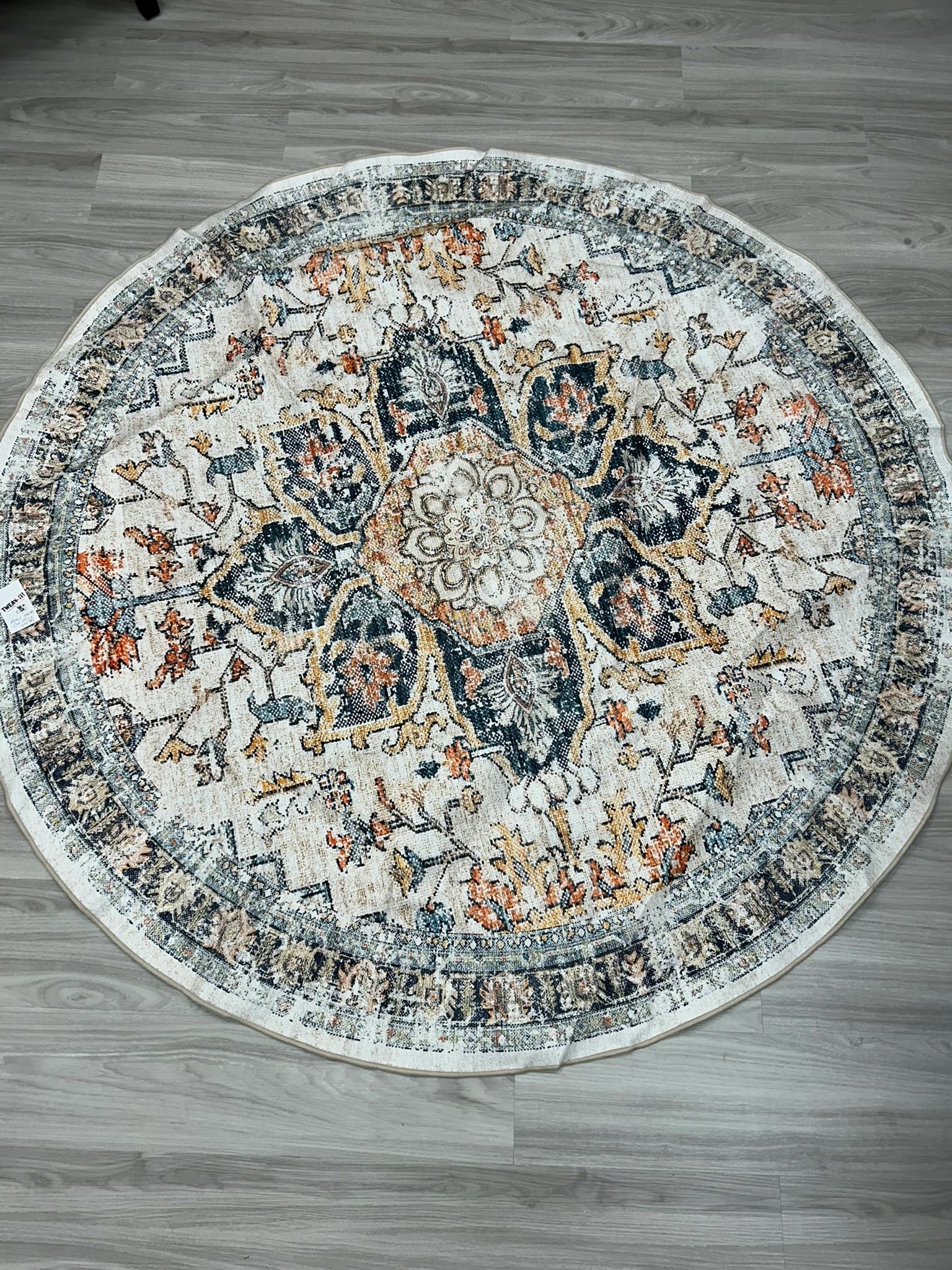 IMG_4904.jpeg BESTSWEETIE 6ft Round Rugs Washable Round Rug - Image 1