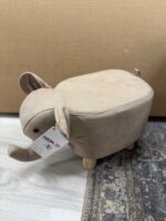 ELEPHANT OTTOMAN 19"L X 10.5"H X 9"W - Image 3