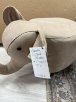 ELEPHANT OTTOMAN 19"L X 10.5"H X 9"W - Image 4