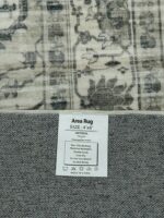 Deerly Vintage Rugs - Boho Area Rug 4x6 Ultra Soft - Image 5