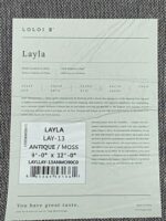 Loloi LAYLA Collection, LAY-13, Antique / Moss, 9'-0" x 12'-0", .13" Thick - Image 3