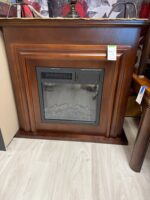32" ELECTRIC FIREPLACE BROWN - Image 2