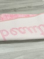 Evovee Get Naked Bath Mat Pink Funny Cute Bathroom Rug "hello beautiful" - Image 4