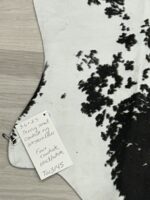 Terrug Small Cowhide Rug Western Decor, 3.6 x 2.3 Feet Premium Western Cow Print Rug - Image 3