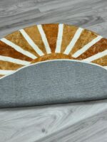 Lahome Boho Round Rug - 3Ft Washable Round Area Rug - Image 4