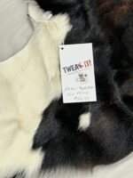 Sunshine Cowhides 100% Genuine Calfskin Tricolor Exotic Calf Hide Cow Skin Cowhide Rug - Image 2