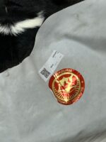 Sunshine Cowhides 100% Genuine Calfskin Tricolor Exotic Calf Hide Cow Skin Cowhide Rug - Image 4