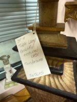 SINGLE LAMP - BLACK/CREAM TEXTURED - 34" H - Image 10