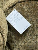 LOVESEAT COUCH WITH GREEN CORDUROY MATERIAL AND CUSTOM FLORAL CUSHIONS - Image 5